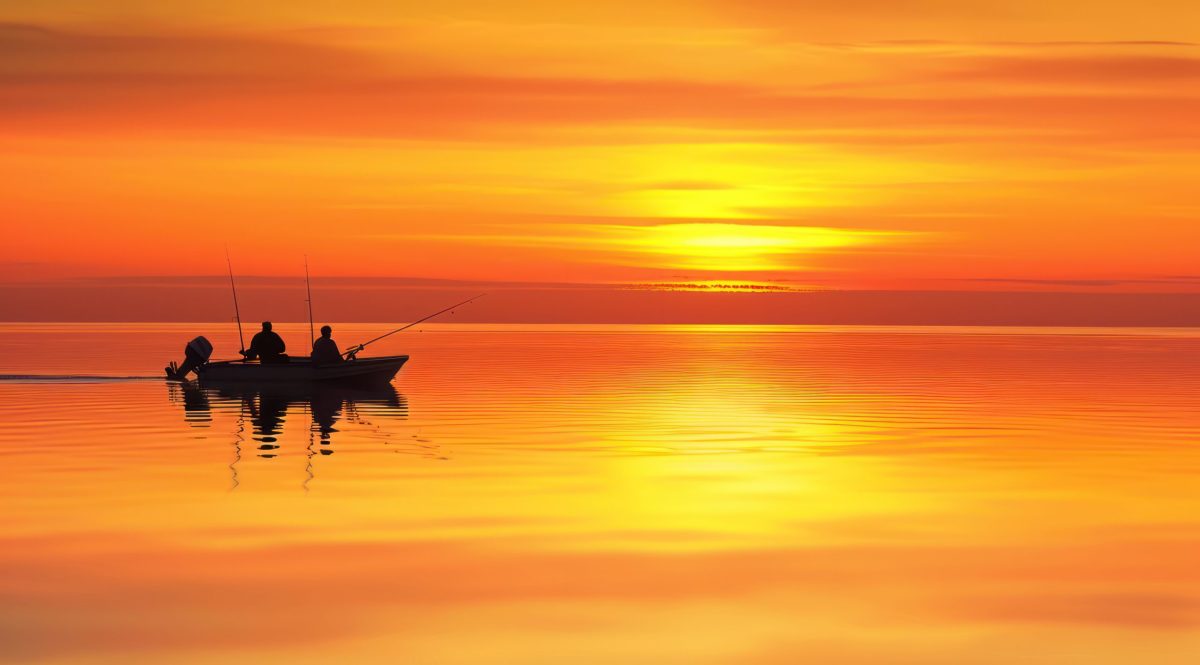 Vecteezy ai generated two men fishing on a boat on the water with 36730542 scaled.jpg