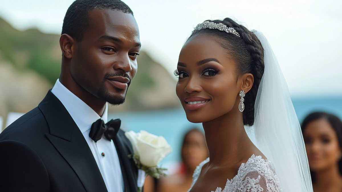Vecteezy couple exchanges smiles at their wedding ceremony in an 54690364 scaled.jpeg
