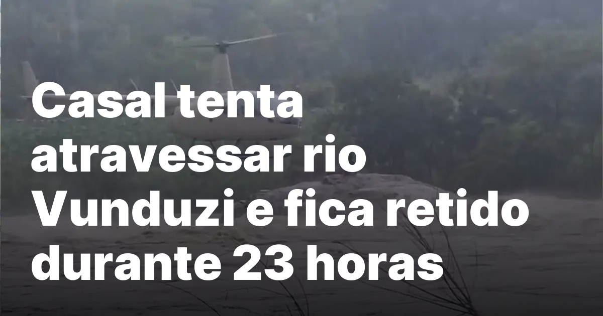 Casal tenta atravessar rio vunduzi e fica retido durante 23.jpeg