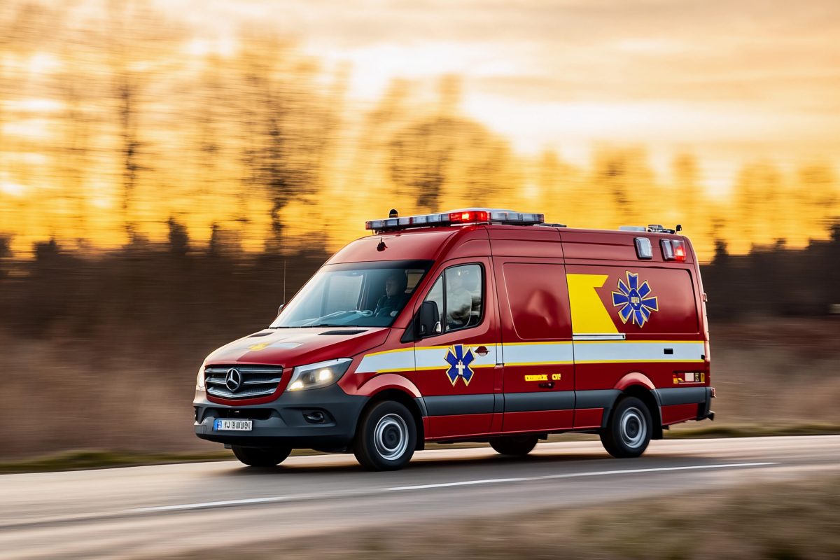 Vecteezy ambulance on the road at sunset 54628686 scaled.jpg