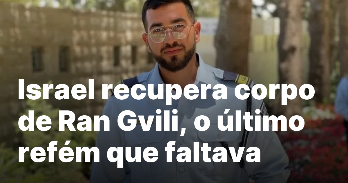 Israel recupera corpo de Ran Gvili o ultimo refem que.jpeg