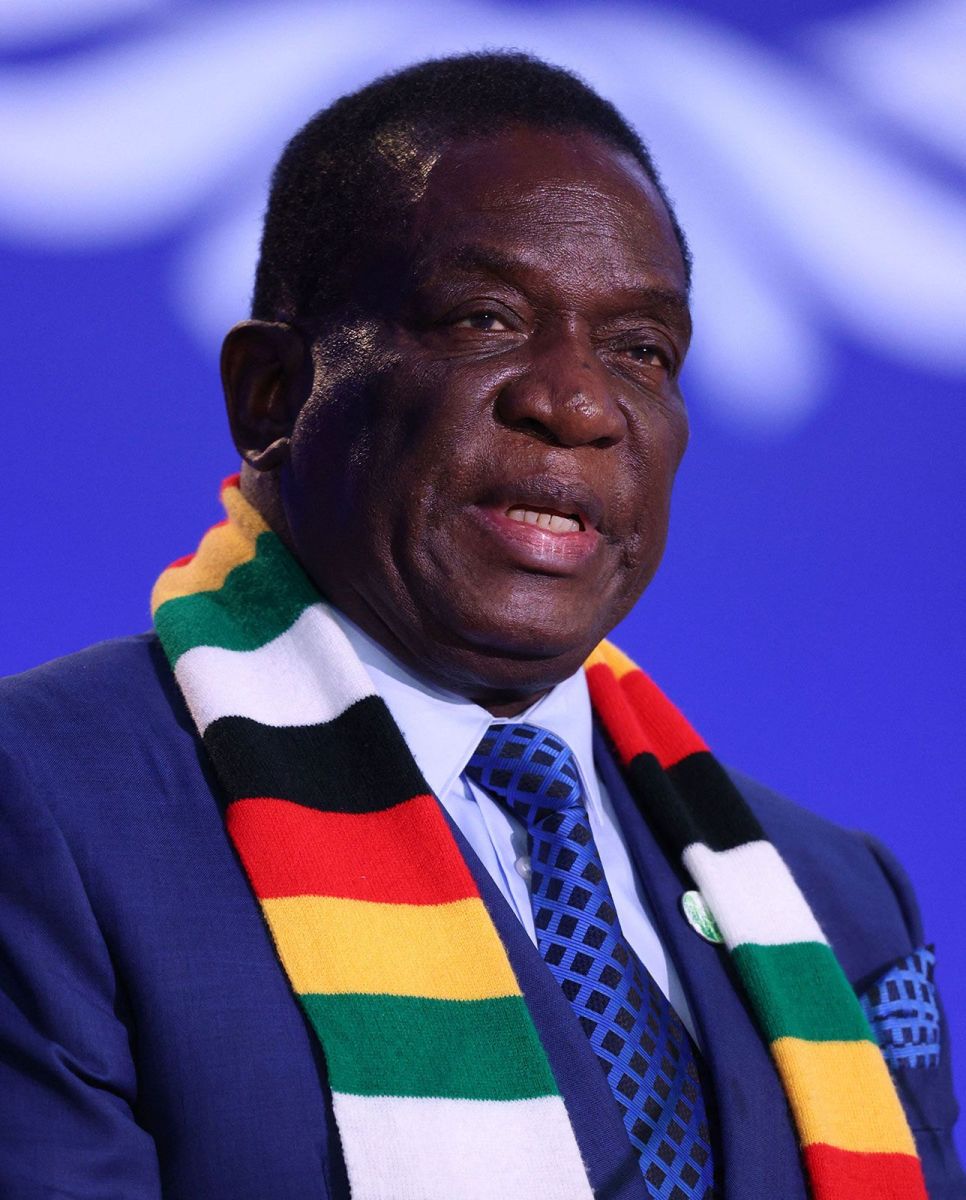 Emmerson Mnangagwa President Zimbabwe COP26 November 2021.jpg