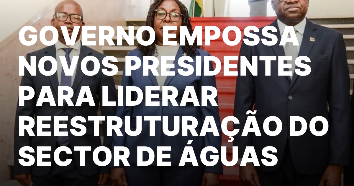 GOVERNO EMPOSSA NOVOS PRESIDENTES PARA LIDERAR REESTRUTURACAO DO SECTOR DE.jpeg