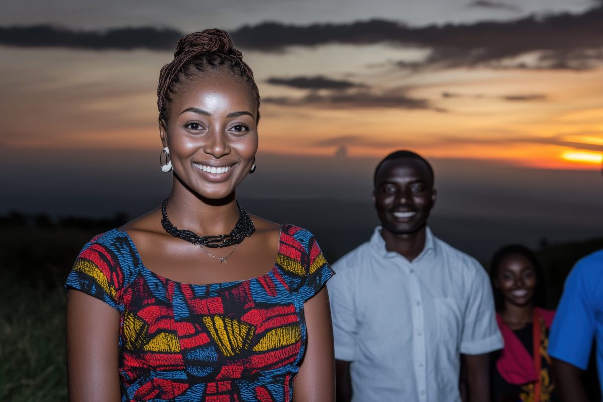 Vecteezy a woman smiles while standing with her friends 53795495 scaled.jpeg
