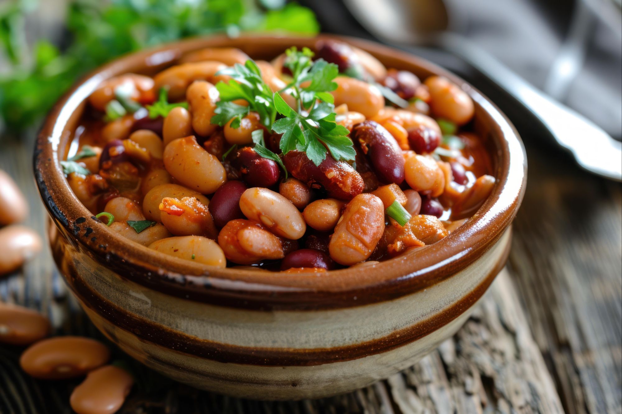 Vecteezy steaming bowl of chili con carne sitting on rustic wooden table 47331204 364401292510163523.jpeg