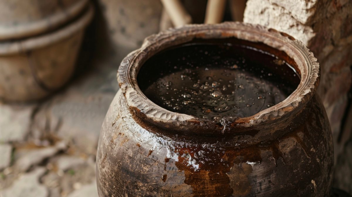 Vecteezy a cracked clay pot filled with a dark pungent liquid a 46088177 scaled.jpg