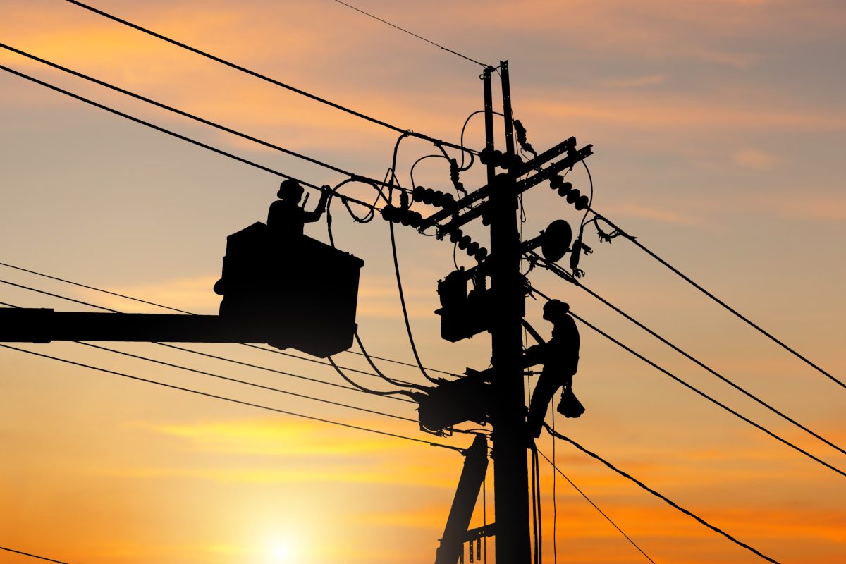 Vecteezy silhouette of electrician officer climbs a pole and uses a 39247791 1 scaled.jpg