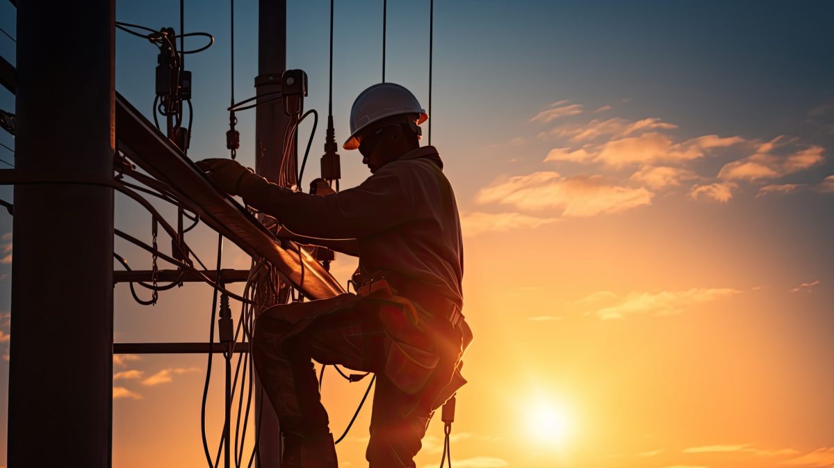 Vecteezy high voltage tower work for installing wires and equipment 27104416 scaled.jpg