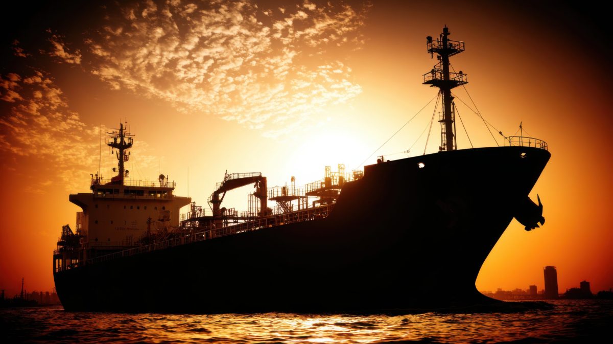 Vecteezy silhouette of a large oil tanker cargo ship at sunset 75446490 1 1 scaled.jpeg