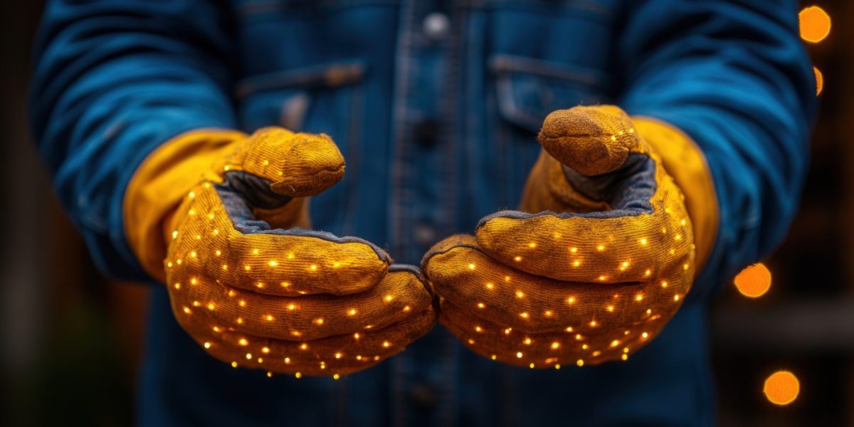 Vecteezy a close up of glowing hands in yellow work gloves offering 71109382 scaled.jpeg